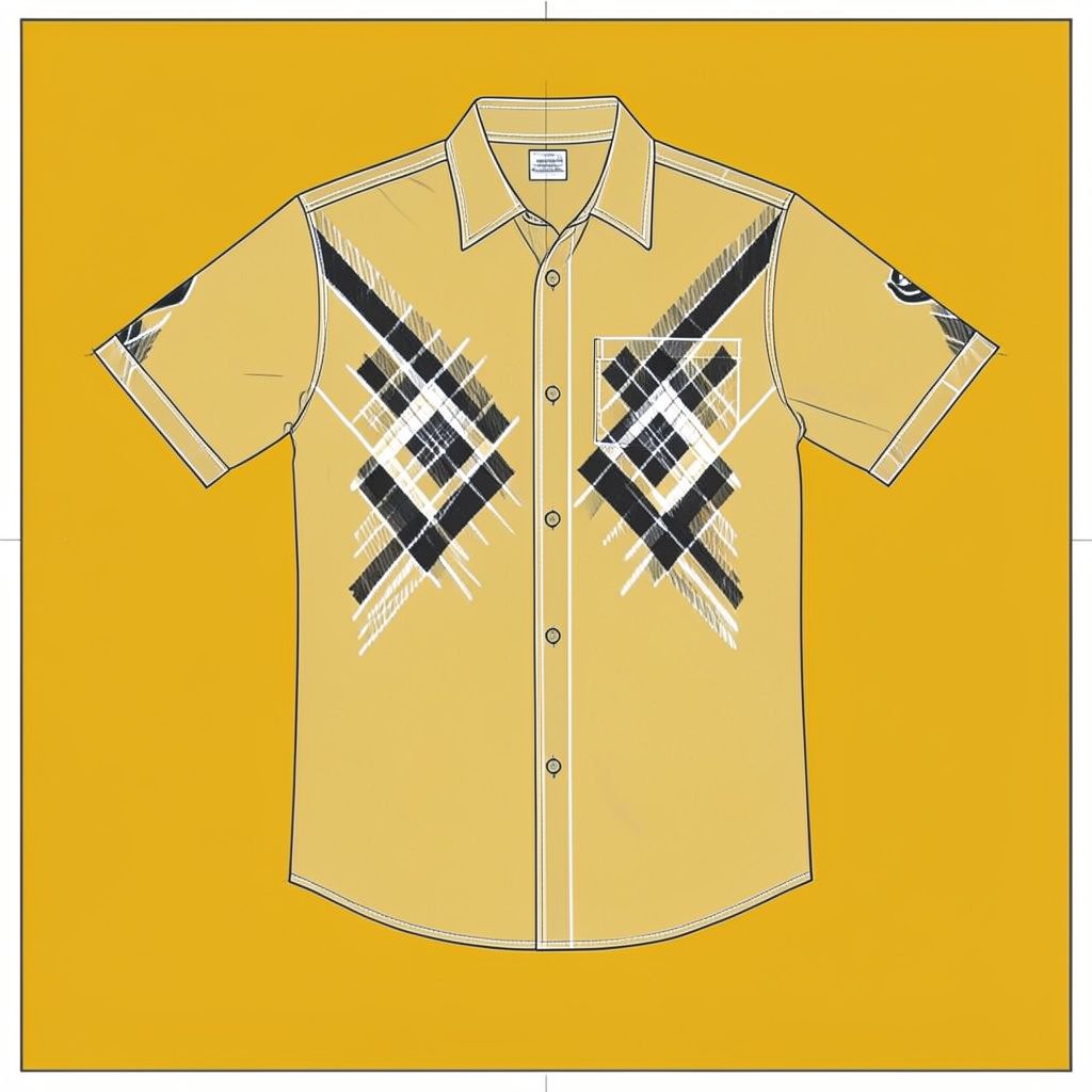 Retro Scotland away jersey 1994-1996 in bold pattern